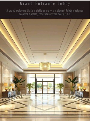 Lobby in 6 BHK Apartment at Prabhakar Esquina Private Residence, Oshiwara – for Sale