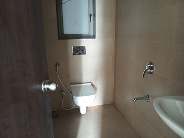 Bathroom in 2 BHK Apartment at Runwal Eirene, Balkum Pada – for Rent