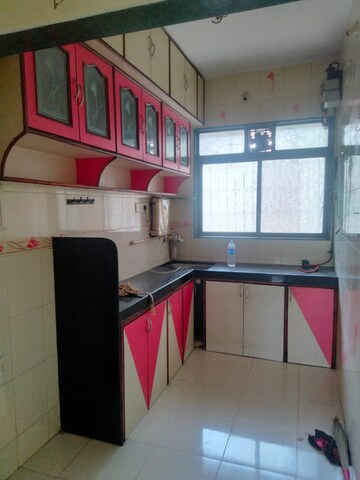 Kitchen in 1 BHK Apartment at Shree Durga Complex, Ghansoli – for Rent