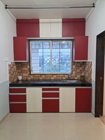 Kitchen in 1 BHK Apartment at Serenity CHS Baner, Baner – for Rent