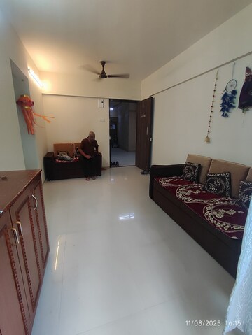 Living Room in 1 BHK Apartment at Rustomjee Avenue D1 Wing A And Wing B, Virar West – for Rent