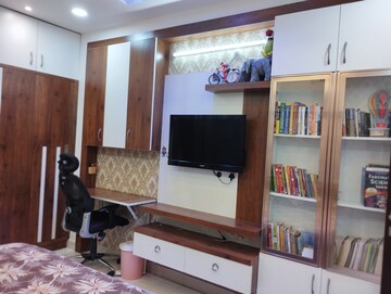 Master Bedroom in 3 BHK Apartment at Gayatri Tower, Miyapur – for Sale