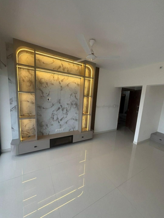 2 BHK + Study Room Apartment For Rent in Eden Park