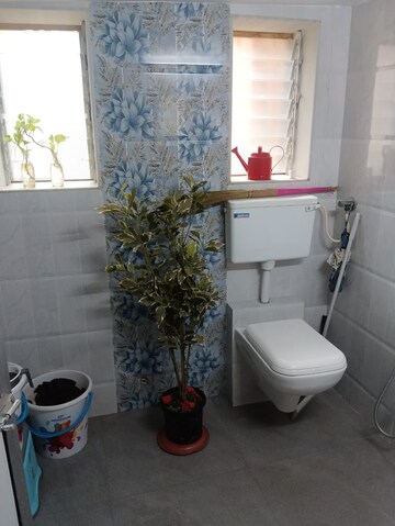 Bathroom in 1 BHK Apartment at Jawahar Nagar CHS Goregaon, Goregaon West – for Rent