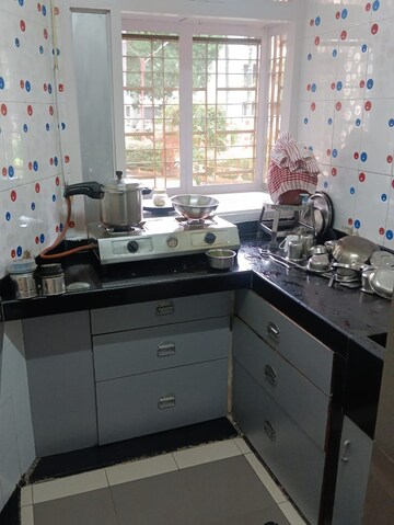 Kitchen in 1 BHK Apartment at Jawahar Nagar CHS Goregaon, Goregaon West – for Rent