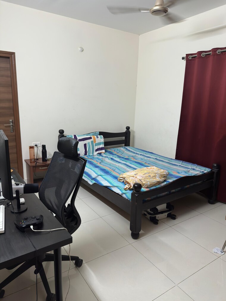 Bedroom, accurate-wind-chimes 2 Bedroom 1090 Sq.Ft. Apartment In Gachibowli Hyderabad 9062714
