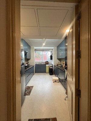 Building Lobby in 4 BHK Apartment at DLF Queens Court, Greater Kailash ii – for Sale