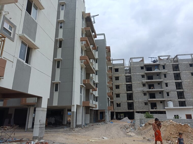 Exterior View, rk-oxygen-valley 2 Bedroom 1295 Sq.Ft. Apartment In Mallampet Hyderabad 9062778