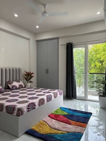 Bedroom in 1 BHK Builder Floor at Saket – for Rent