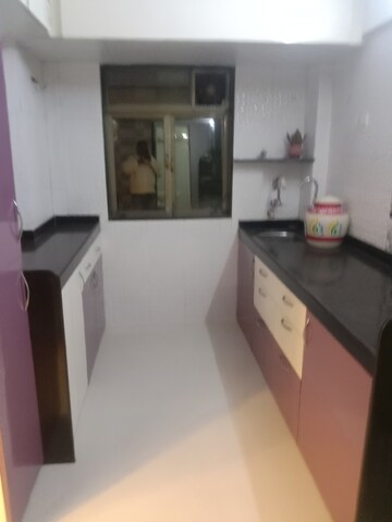 Kitchen in 1 BHK Apartment at Om Geetanjali CHS, Dahisar East – for Rent