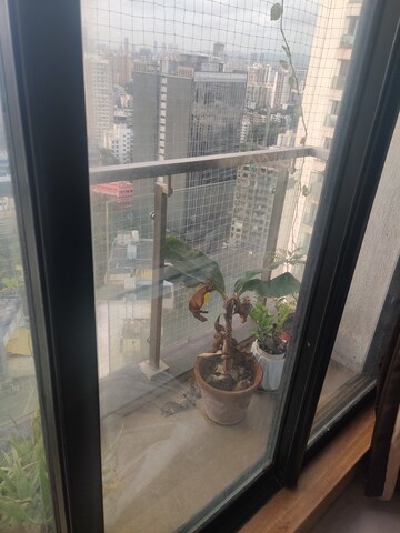 Balcony in 2.5 BHK Apartment at Rustomjee Elanza, Malad West – for Rent