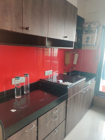Kitchen in 2.5 BHK Apartment at Rustomjee Elanza, Malad West – for Rent