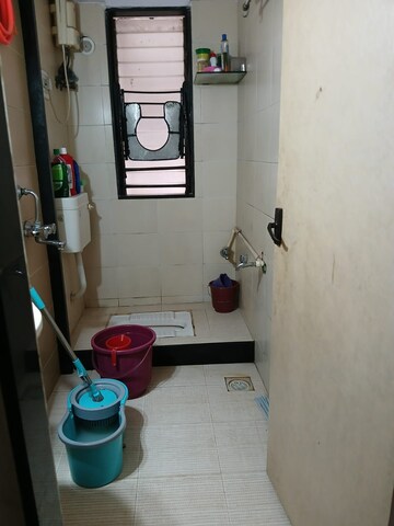 Bathroom in 4 BHK Apartment at Thakur Vishnu Shivam Tower, Kandivali East – for Rent