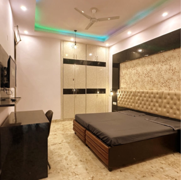 Bedroom in 4 BHK Builder Floor at Greater Kailash – for Rent