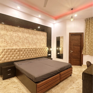 Bedroom in 4 BHK Builder Floor at Greater Kailash – for Rent
