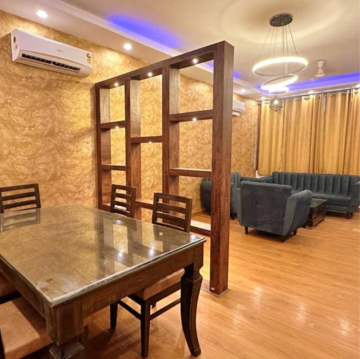 Living Room in 4 BHK Builder Floor at Greater Kailash – for Rent