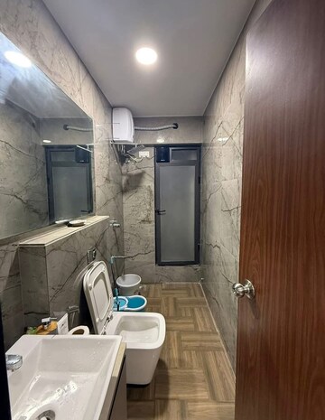 Bathroom in 2 BHK Apartment at Nahar Amrit Shakti, Chandivali – for Rent