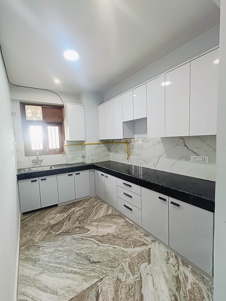 Kitchen, palm-residency-chhatarpur 2 Bedroom 1000 Sq.Ft. Builder Floor In Chattarpur Delhi 9062920