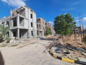 3 BHK Villa – Exterior View View at Nagole - for Sale