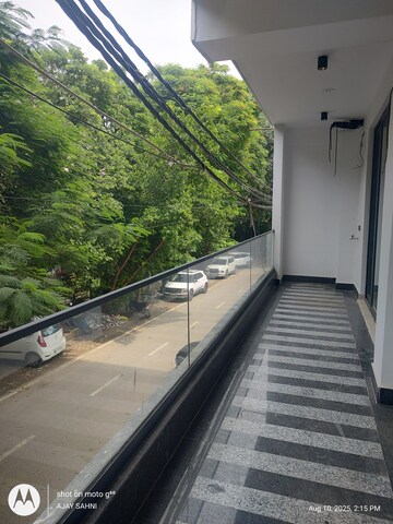 Balcony in 4 BHK Builder Floor at Vasant Kunj – for Sale