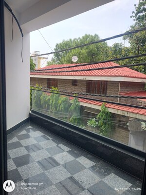 Balcony in 4 BHK Builder Floor at Vasant Kunj – for Sale