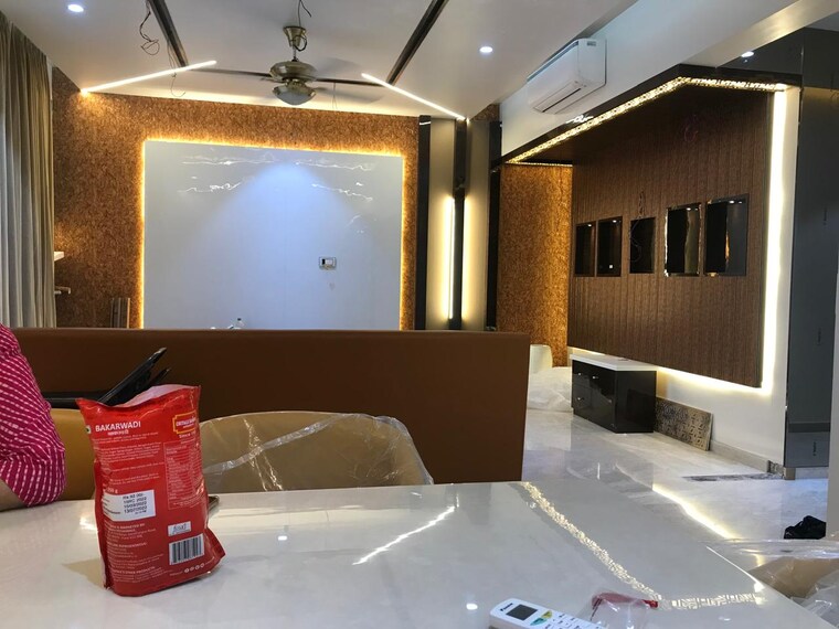 Living Room, one-hiranandani-park 3 Bedroom 1305 Sq.Ft. Apartment In Ghodbunder Road Thane 9062992