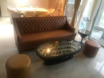 Living Room in 3 BHK Apartment at One Hiranandani Park, Ghodbunder Road – for Sale