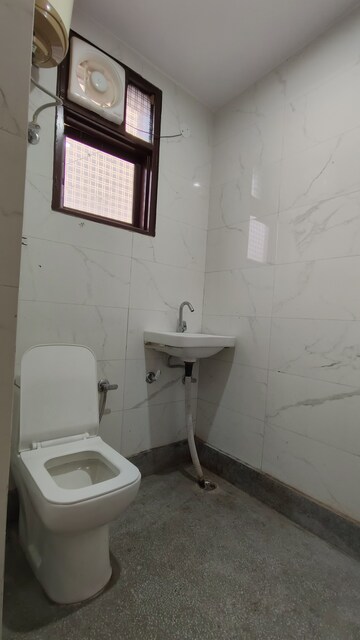 Bathroom in 1 RK Builder Floor at Saket – for Rent