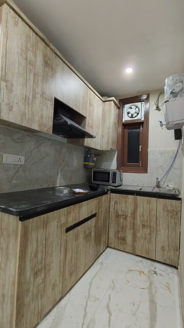 Kitchen in 1 BHK Builder Floor at Saket – for Rent