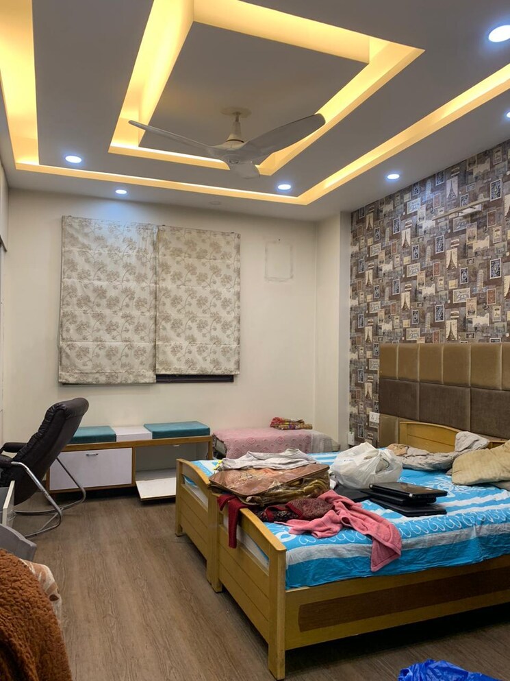 Bedroom, navbharat-apartments 3 Bedroom 1500 Sq.Ft. Builder Floor In Paschim Vihar Delhi 9063047
