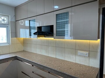 Kitchen in 3 BHK Apartment at Amrapali Sapphire, Sector 45 – for Rent