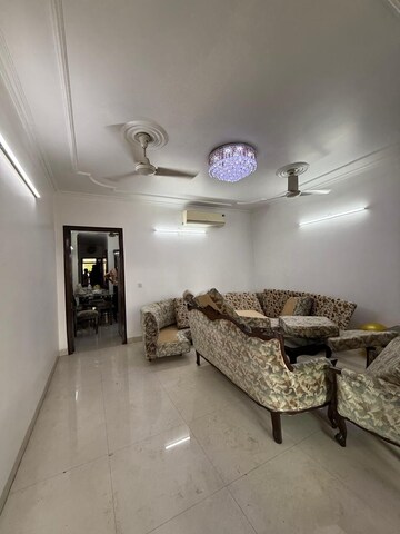 Living Room in 2 BHK Builder Floor at Kalkaji – for Rent