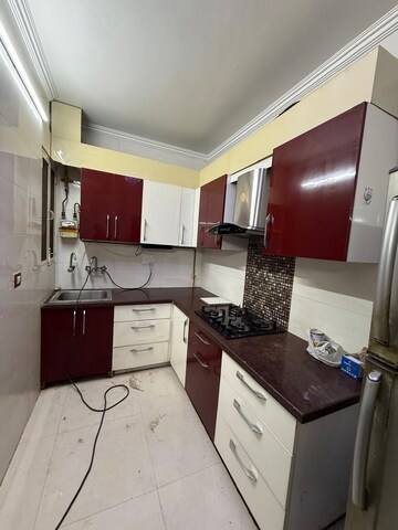 Kitchen in 2 BHK Builder Floor at Kalkaji – for Rent
