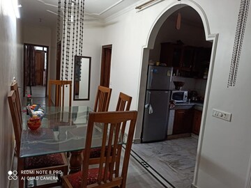 Dining area in 2 BHK Builder Floor at Kalkaji – for Rent