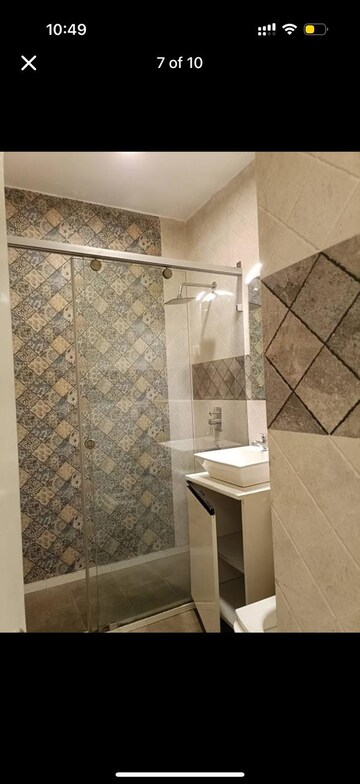 Bathroom in 2 BHK Builder Floor at Chittaranjan Park – for Rent
