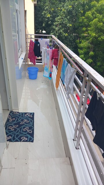 Balcony in 3 BHK Apartment at RWA Kalkaji DDA Flats L1 & L2, Govindpuri – for Rent