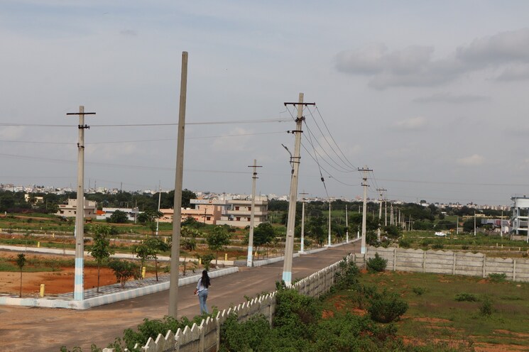 Exterior View, nature-city-shadnagar  150 Sq.Yd. Plot In Shadnagar Hyderabad 9063156