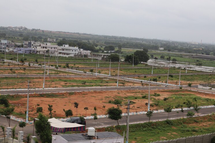 Exterior View, nature-city-shadnagar  150 Sq.Yd. Plot In Shadnagar Hyderabad 9063156