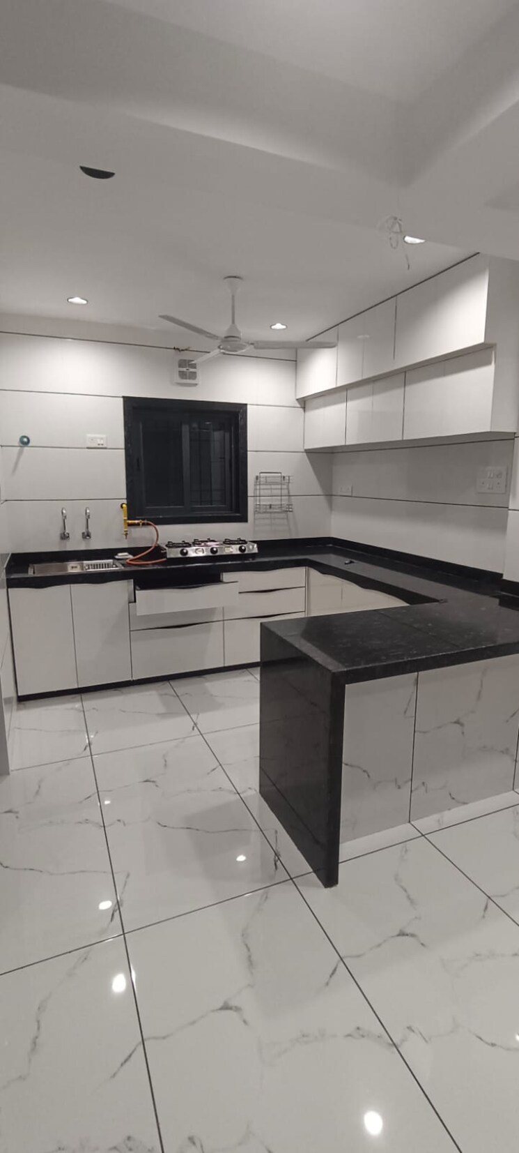 Kitchen, adajan 2 Bedroom 1200 Sq.Ft. Apartment In Adajan Surat 9063161