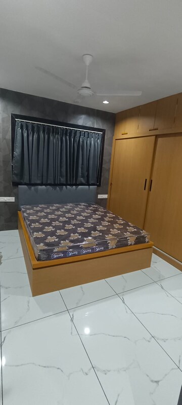 Master Bedroom in 2 BHK Apartment at Adajan – for Rent