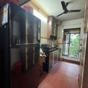 Kitchen in 2 BHK Apartment at Gopal Bagh CHS, Sudam Wadi – for Rent