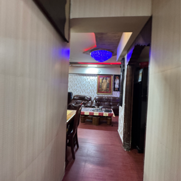 Living Room in 2 BHK Apartment at Gopal Bagh CHS, Sudam Wadi – for Rent