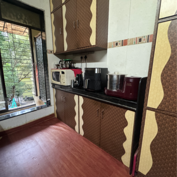 Kitchen in 2 BHK Apartment at Gopal Bagh CHS, Sudam Wadi – for Rent