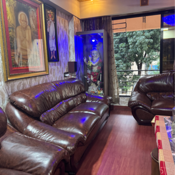 Living Room in 2 BHK Apartment at Gopal Bagh CHS, Sudam Wadi – for Rent