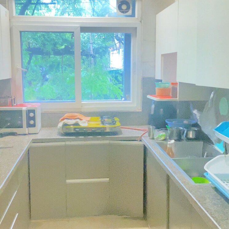 Kitchen, rohini sector 11 3 Bedroom 90 Sq.Mt. Builder Floor In Rohini Sector 11 Delhi 9063208