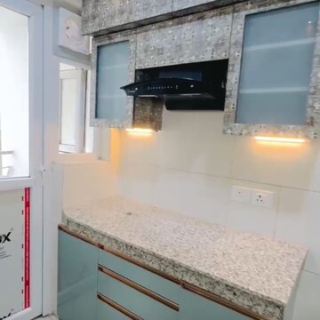 Kitchen in 2.5 BHK Apartment at 3C Lotus Boulevard, Sector 100 – for Rent