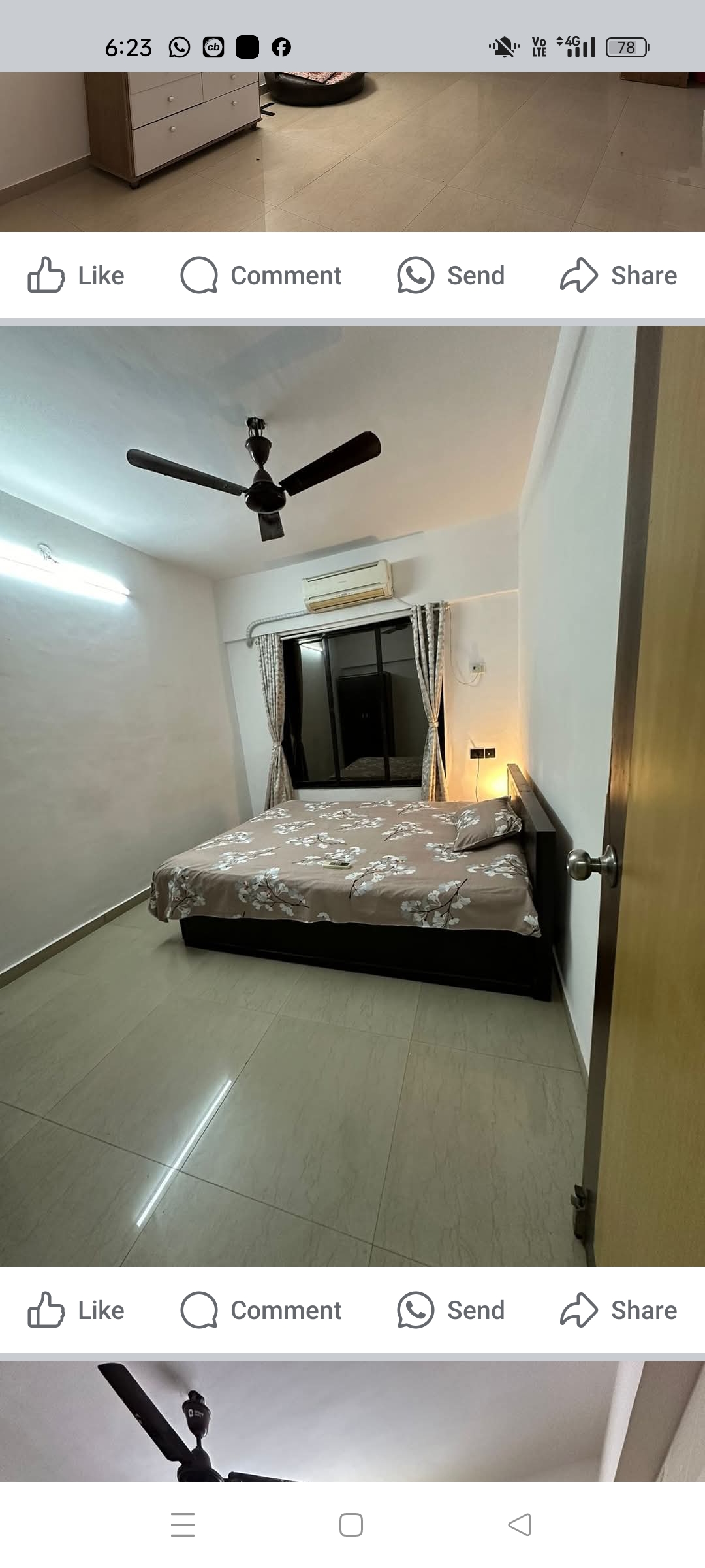 1 Rk  275 Sq.Ft. Apartment in Gemstar Nestle Apartments