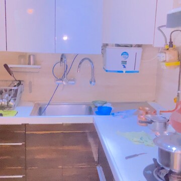 Kitchen in 2 BHK Apartment at Rohini Sector 11 – for Sale