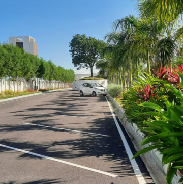Balcony in  Plot at JB Serene Villas, Ibrahimpatnam – for Sale