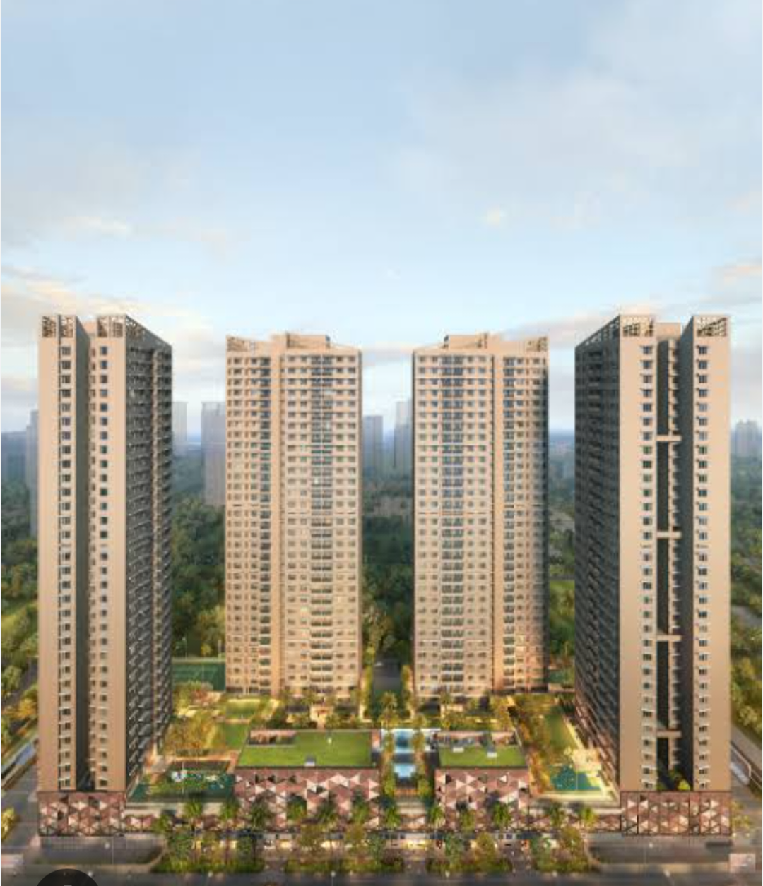 2 BHK Apartment For Sale in Kalpataru Radiance